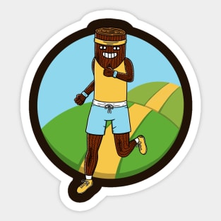 Log Jog Sticker